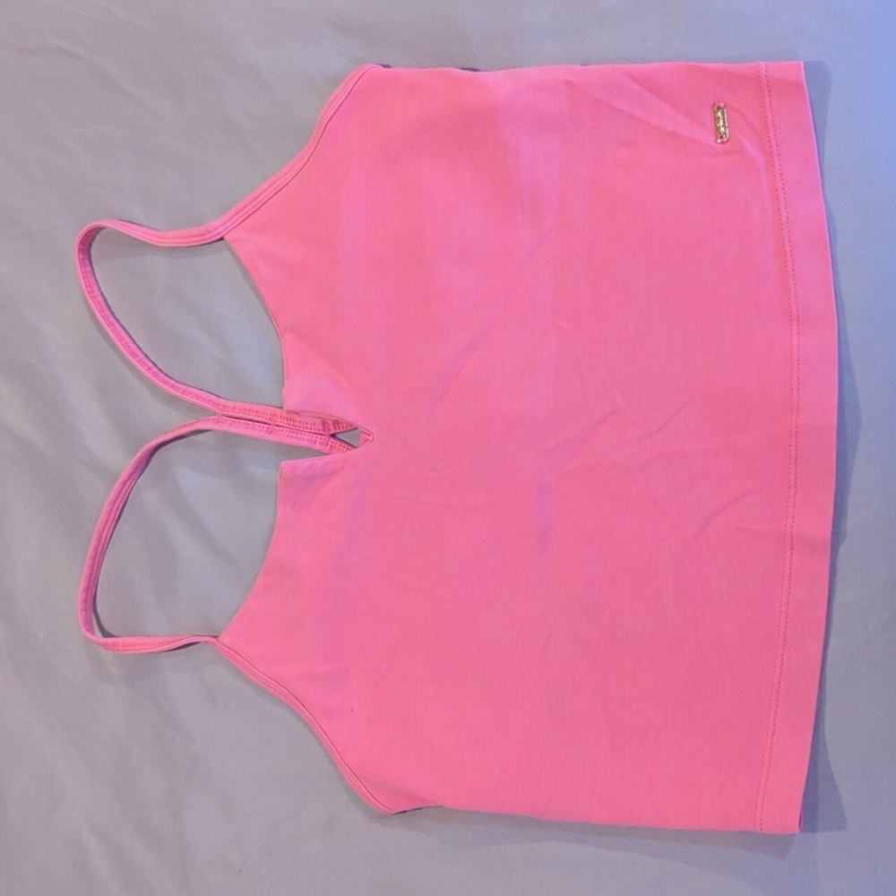 PINK XS crop tank top